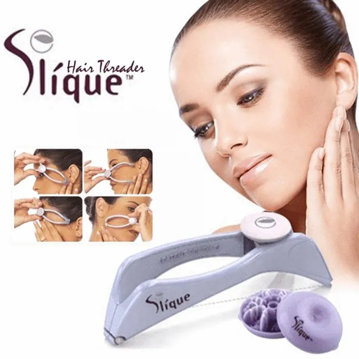 Slique Hair Remover, hair Removal Tool,Threading Beauty Tool for Women
