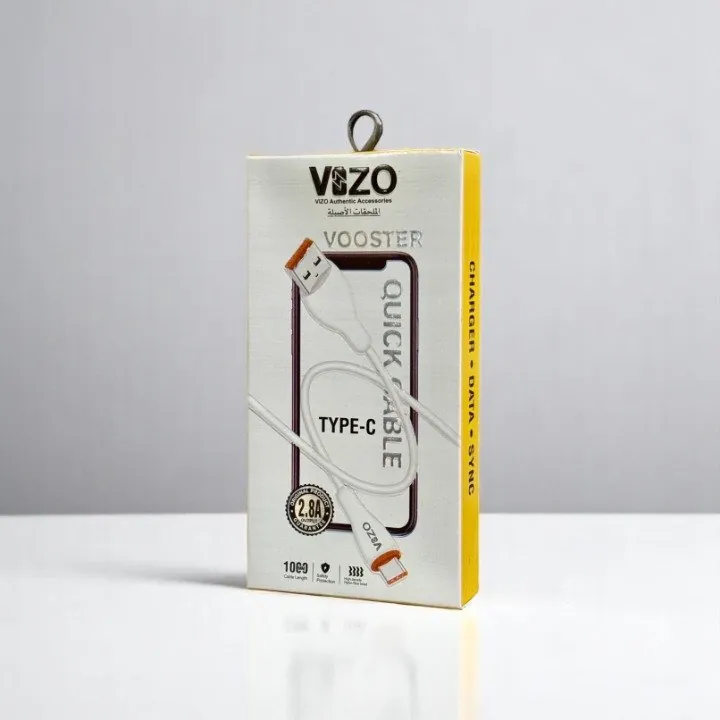Vooster 65W Type-C Fast Charging Cable | Best Quality Type C Charging Cable For Mobile Phone | Cable For Charging