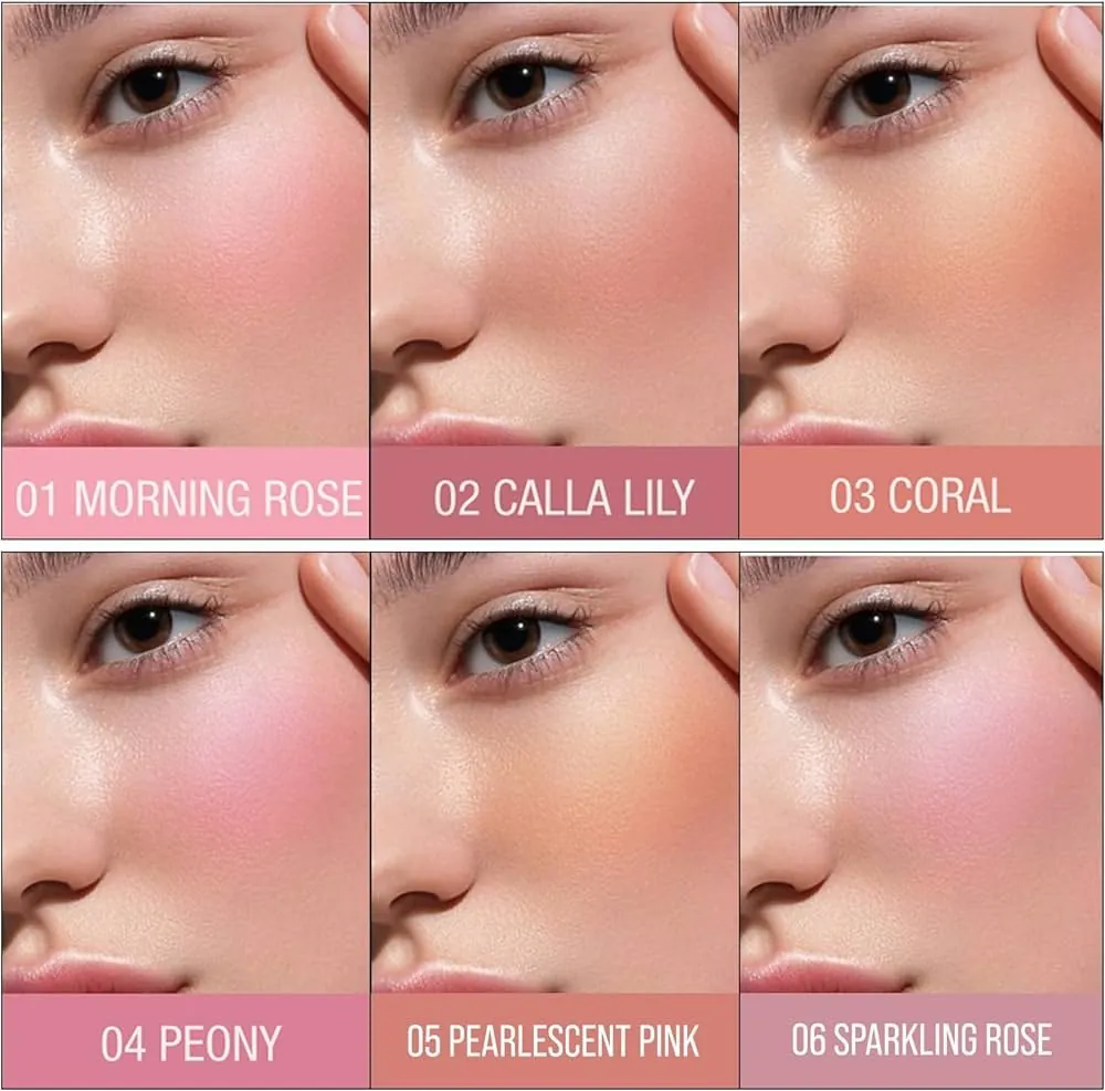 (Pack of 2 ) Color Castle High Pigment Liquid Blush