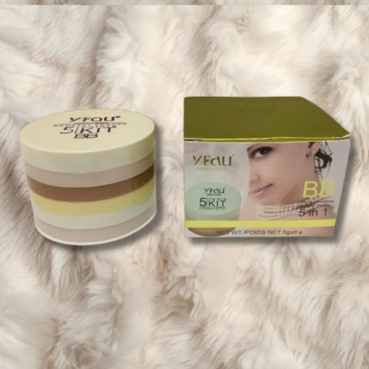 5 in 1 Compact Face Powder