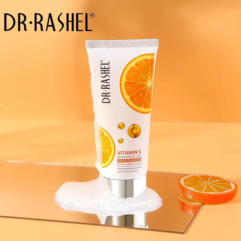 DR.RASHEL Brightening Anti Aging Deep Cleansing Vitamin C Facial Cleanser - 80ml