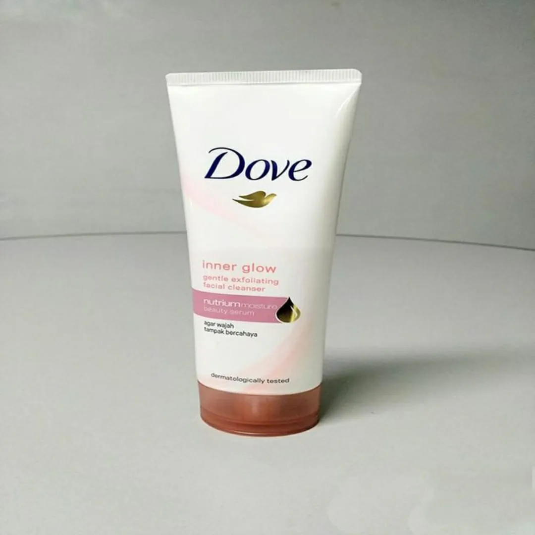 Dove Inner Glow Face Wash Gentle Exfoliating Facial Cleanser Beauty Serum (100g)