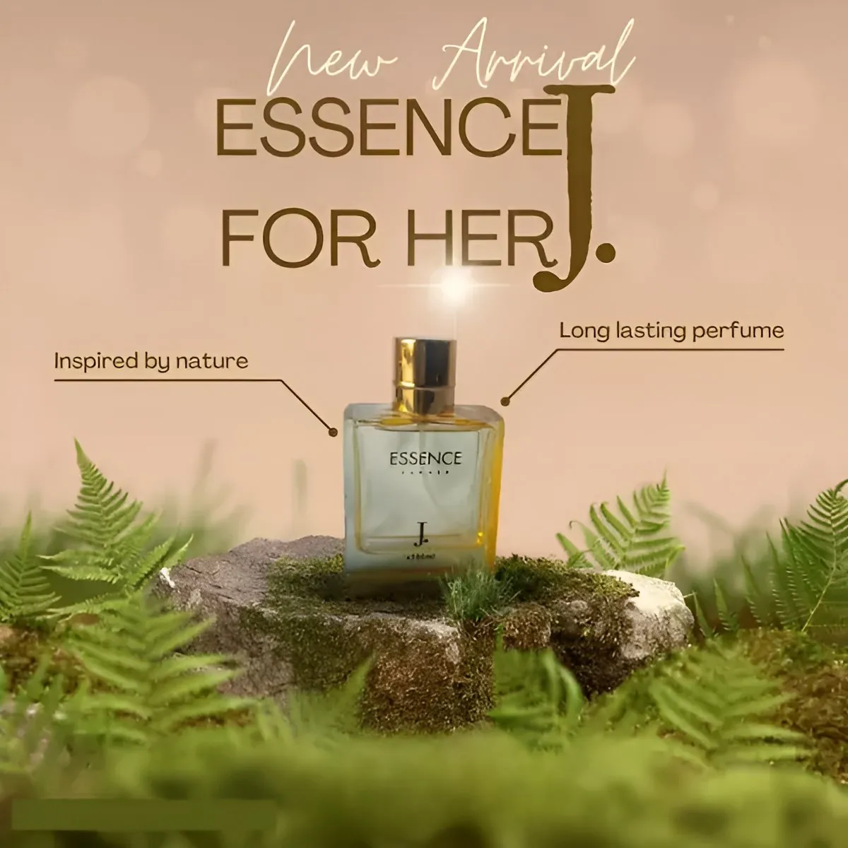 J. Essence Perfume For Her, 100ml For Girls and Women