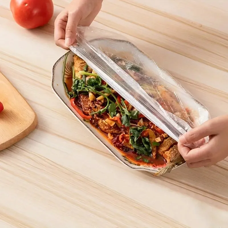 ( 2 in 1 ) stack- up shelf and disposible food bag (100 pieces) (random color)