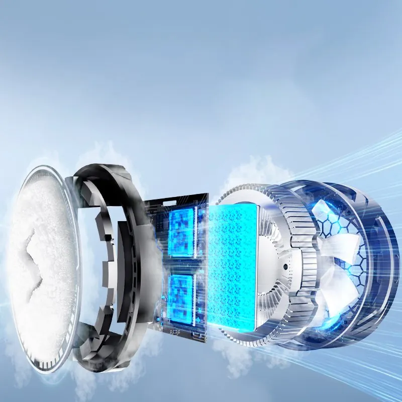 SL-25 15W High Power Mobile Phone Original Cooler Radiator With Magnetic/Clip, Fast Ice Cooling, And RGB Led Light