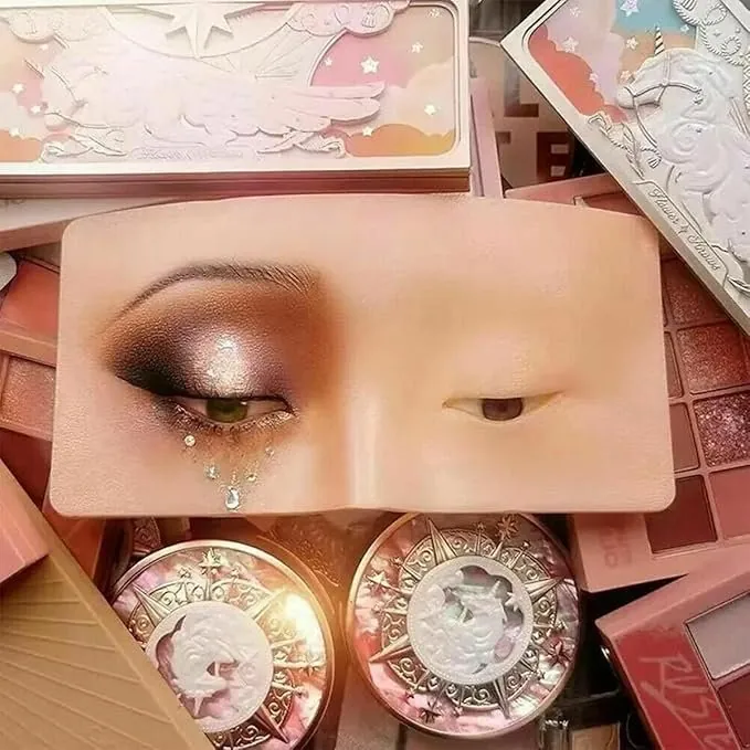 New Eye Makeup Practice Eyeshadow Mannequin - The Perfect Aid to Makeup Practice Face