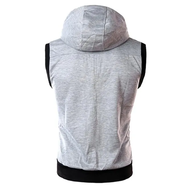 Pack of 2 Jaqueta Front Zipper Sleeveless Hoodies | 2 Pieces | New Jet Collection Upper