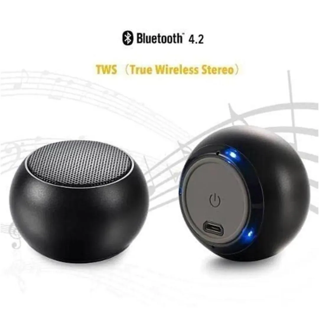 JBL Mini Portable Wireless Bluetooth Speaker - Hassify– Heavy Bass, High Sound Quality, Rechargeable, FM/TF Card Support – Best for Outdoor & Travel ( Random Color )