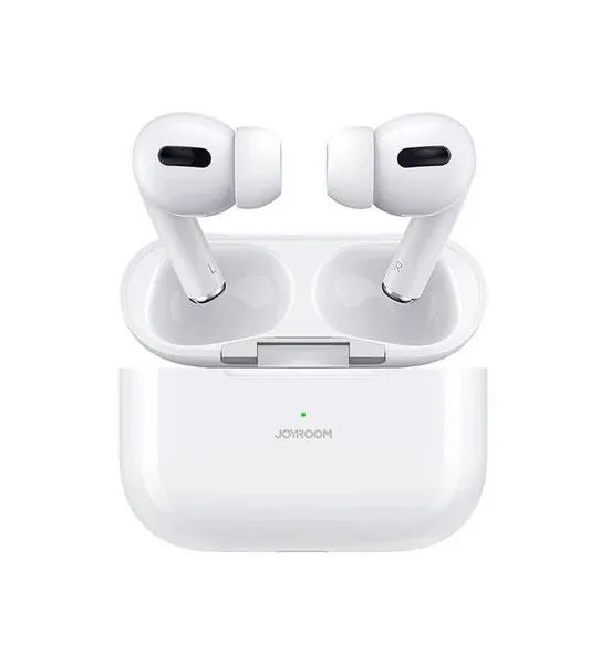 3.1 JOYROOM TWS Active Noise Cancelling ANC Earbuds With Premium Case - White Earbuds Joyroom