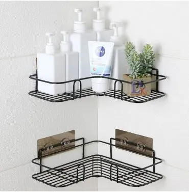 Shower, Bathtub, and Toilet Durable & Rustproof Corner Storage Organizer
