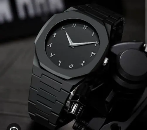 Full BLACK AURA Quartz Watch – Lightweight Design, , Premium Quality & Finish - Best Quality Analog Watch For Boys - Watch For Men | Full Black Color Watch