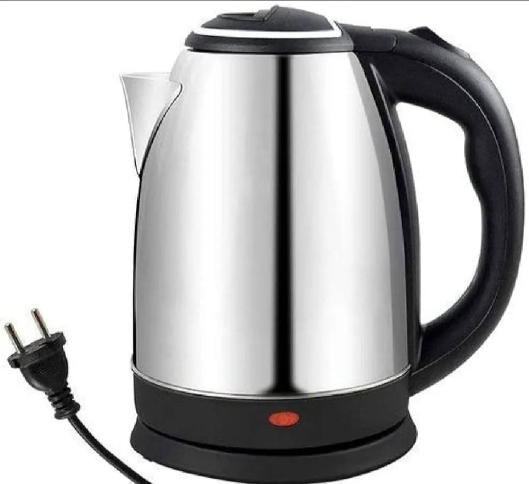 Electric Kettle - Stainless steel body - Automatic instant heating - 1500 Watts - Water boiler - High quality - Kettle for tea - for Daily Kitchen Use - Essential Kitchen Appliance - electric kettle