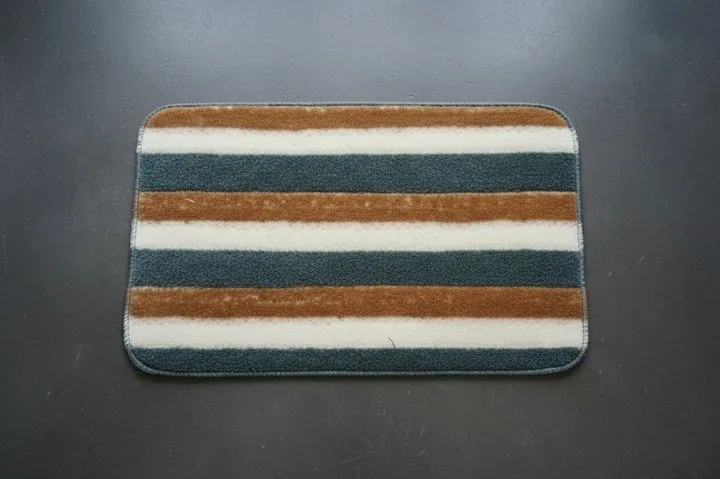 Versatile Absorbent Mat – 25"x16" Ultra-Soft Microfiber Quick-Dry Mat with Non-Slip Backing for Bathroom, Kitchen, and Living Spaces ( Random Design)