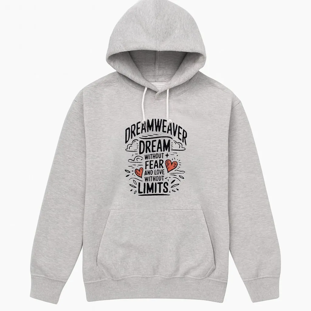 Unisex Grey Printed Hoodie – Premium Summer Collection for Boys & Girls | Stylish, Comfortable & Trendy Casual Wear