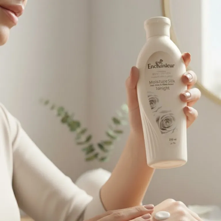 Enchanteur Moisture Silk Body Lotion 250ml With Aloe Vera And Olive Butter | Deeply Nourishing, Hydrating, And Softening Skin Lotion For All Skin Types