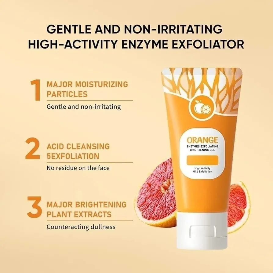Orange Enzyme Exfoliating Gel & Gentle Scrub price in Pakistan