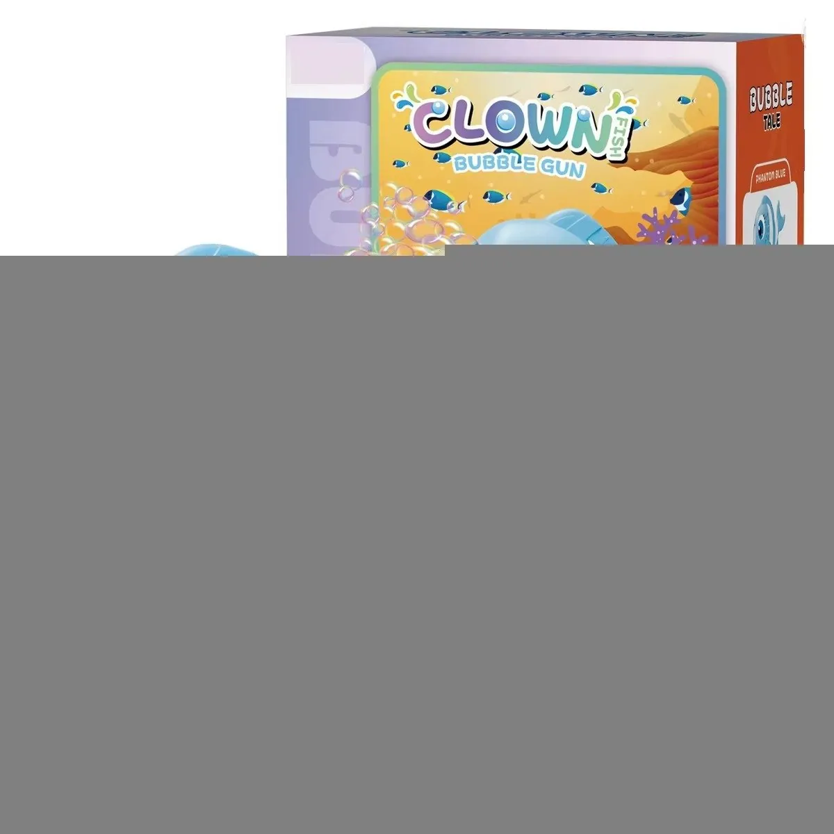 Fish Bubble Gun – Automatic Bubble Blower with Lights, Sounds & Fun Fish Design for Kids