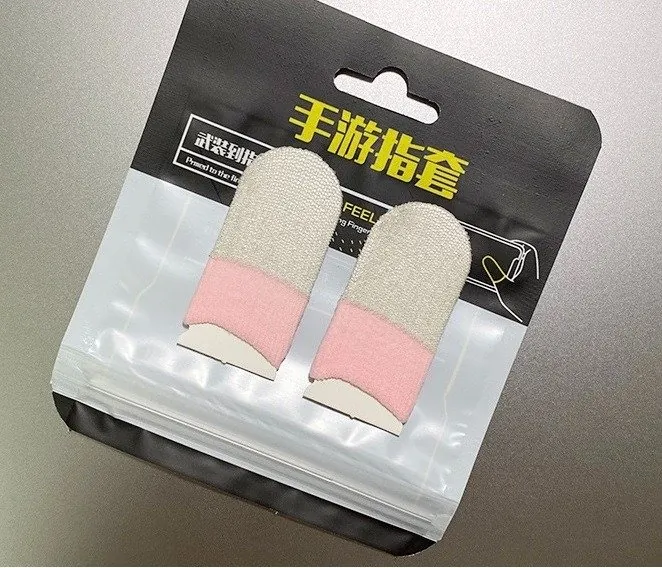 Pair of Gaming Finger Sleeves Sweat Proof Breathable Thumb Sleeves For Mobile Gaming Durable Quality Comfortable Fit