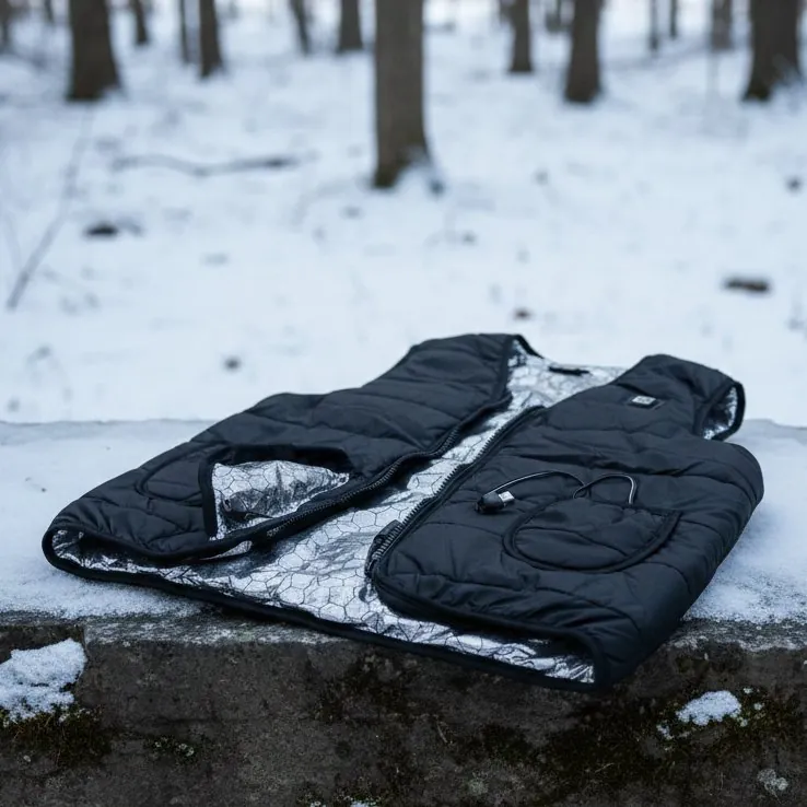 Heated Thermostatic Vest Safety USB Charging Heating And Constant Temperature Comfortable Wear