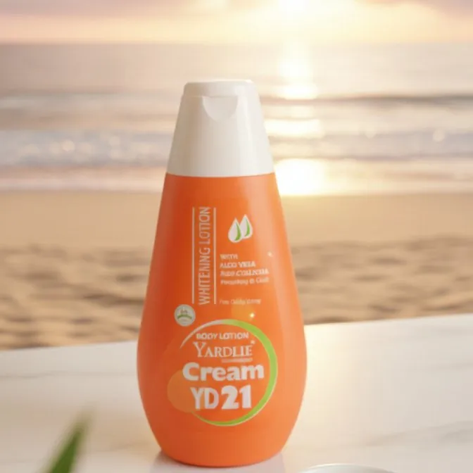Yardlie Professional YD 21 Whitening Body Lotion with Aloe Vera and Collagen: Hydrating and Protecting Daily Skin Care