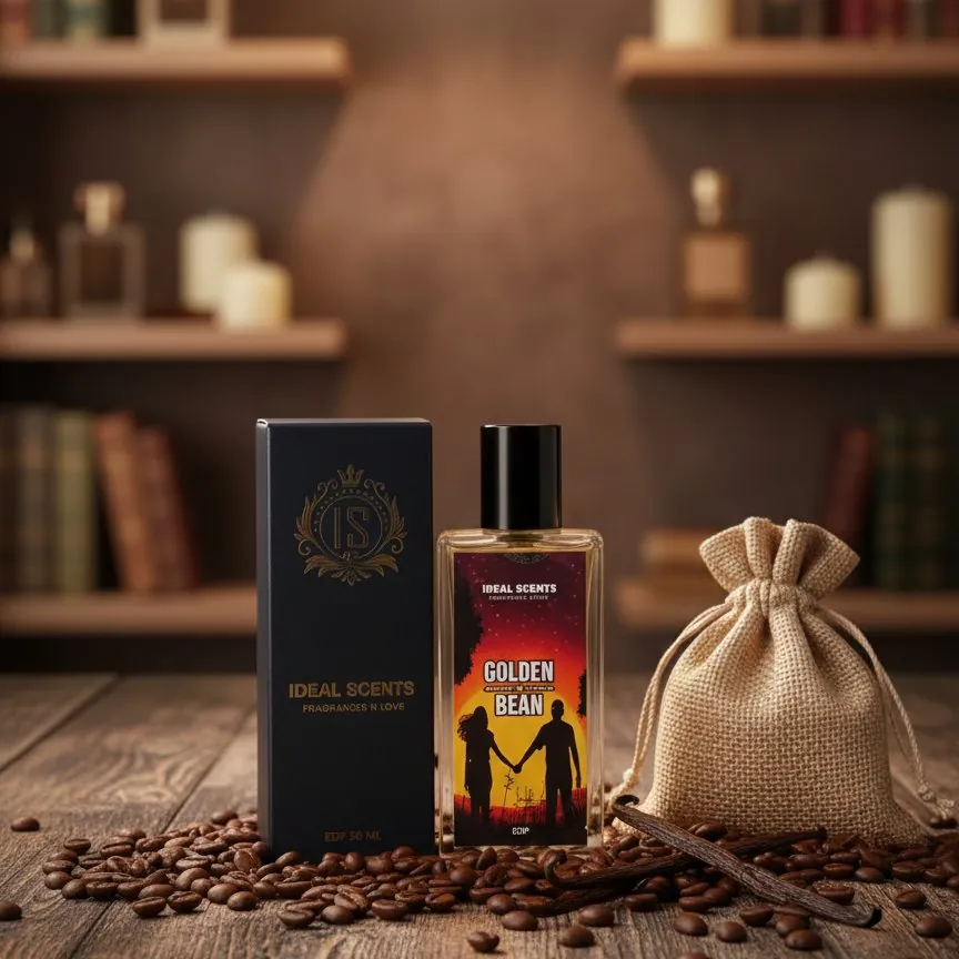 Golden Bean Fragrance | 50ml | Unisex Perfume | Long Lasting 8–10 Hours | Our Signature | Made in Pakistan