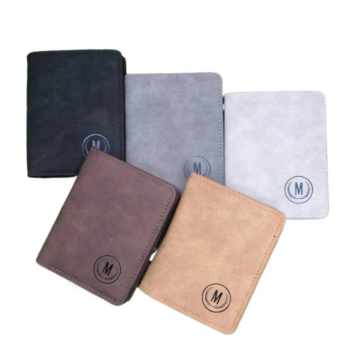 GU II Male Short Thin Man Wallet Providing Stylish Design Comfortable Use Durable Quality
