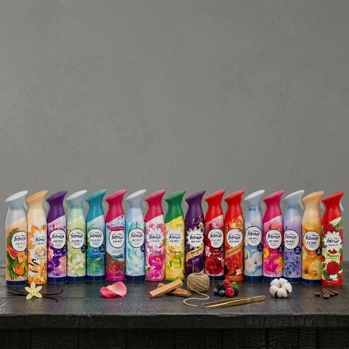 Febreze Air Freshener / Air Mist – 48 Hr Long Lasting Fragrance Spray (Random Color)