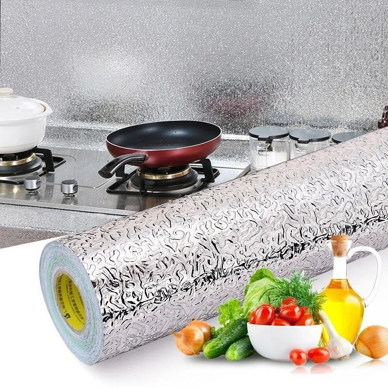 Self-Adhesive Kitchen Oil-Proof Sticker Style 3 price in Pakistan