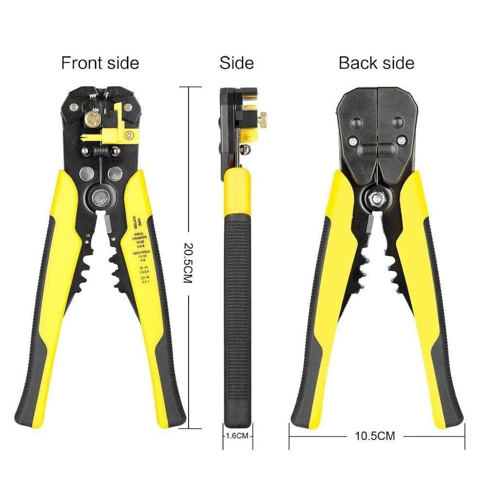 Chrome Vanadium Wire Cutter Pliers – Heavy Duty Terminal Cutting Tool (Random Color)