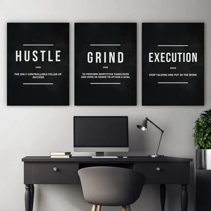 Set of 3 Premium Wall Art Photo Tiles – Modern Home Decor Sets 8x11
