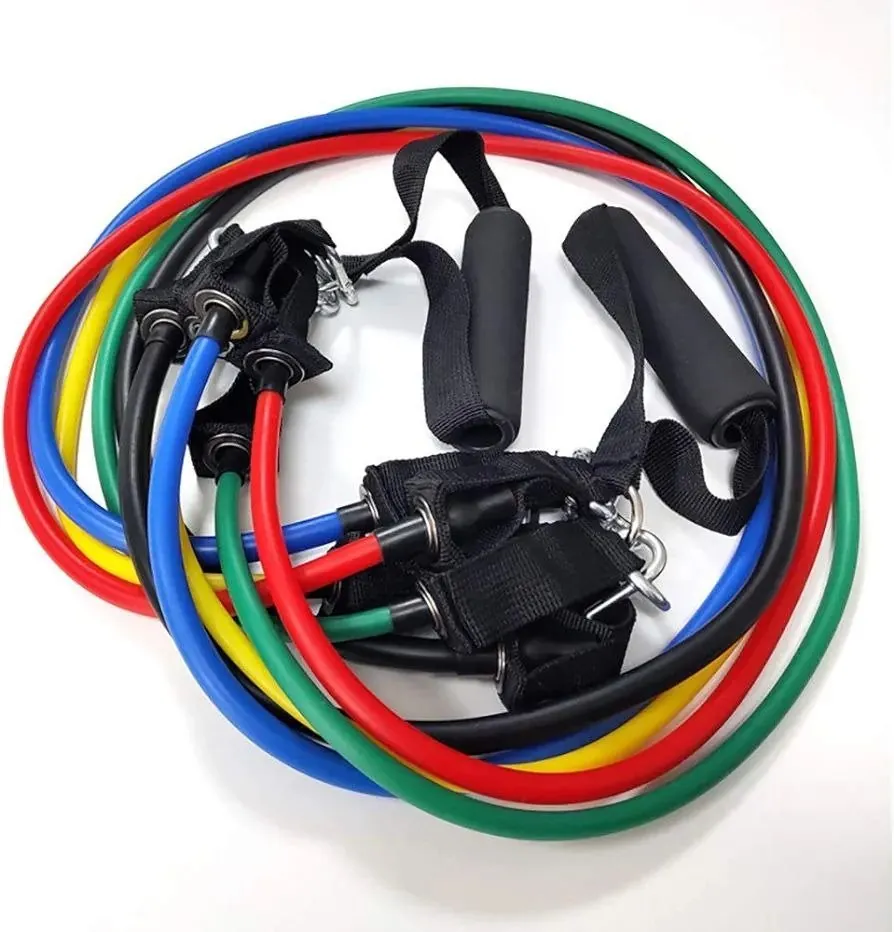 Power Resistance Band for Home Workout & Gym Training | Stretch Exercise Band for Fitness, Yoga & Muscle Strengthening