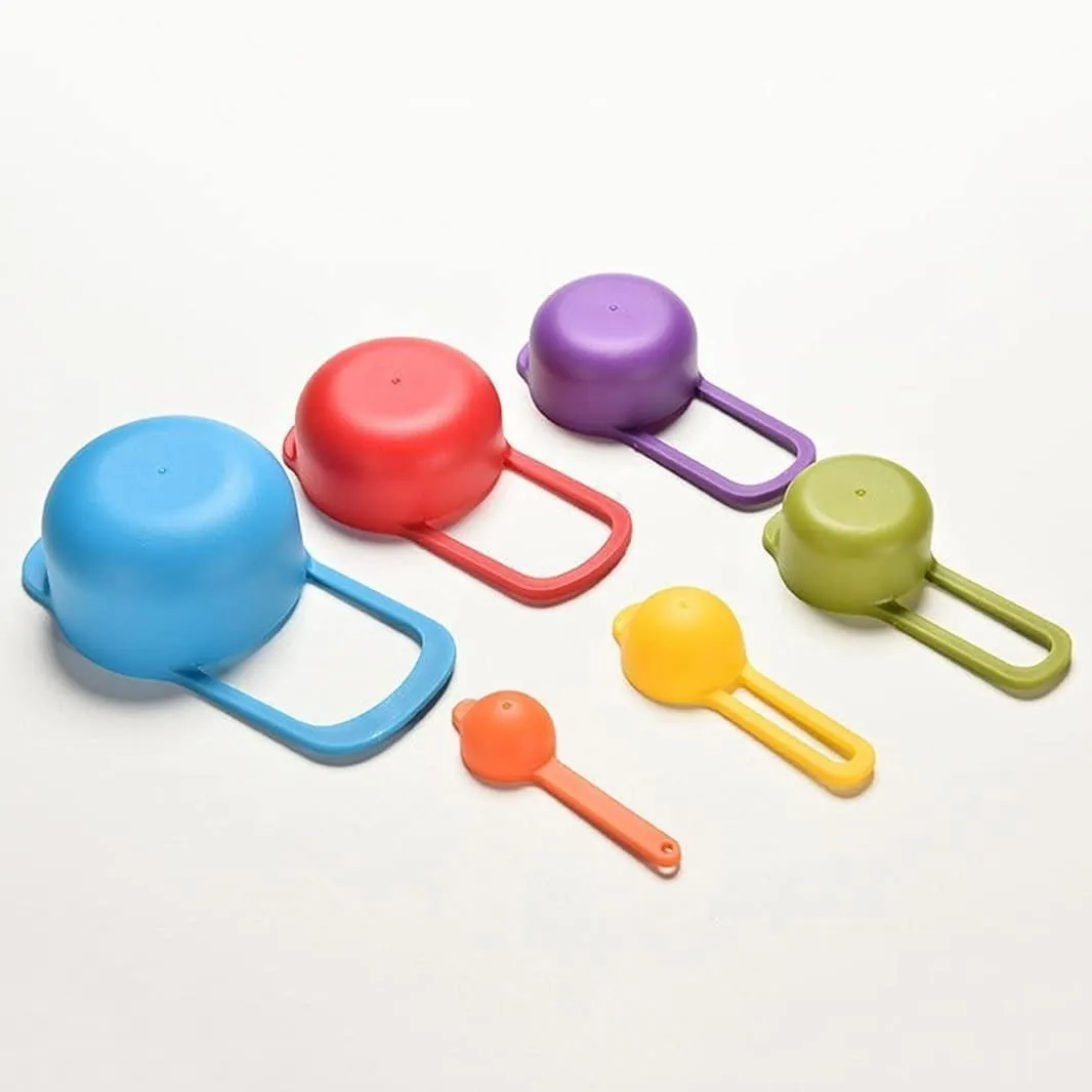 High Quality Measuring Spoon Set 6Pcs Measuring Cup And Spoon For Kitchen Baking And Cooking