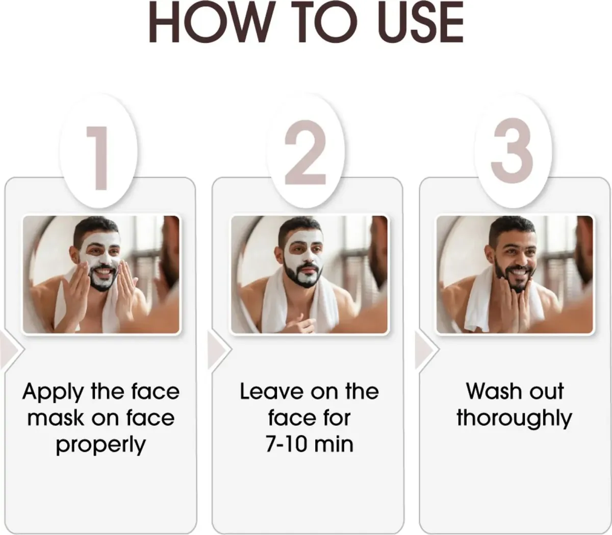 Niconi Men Enzyme De-Tan Cream | Tan Removal, Brightening & Deep Cleansing for Men | 100ml