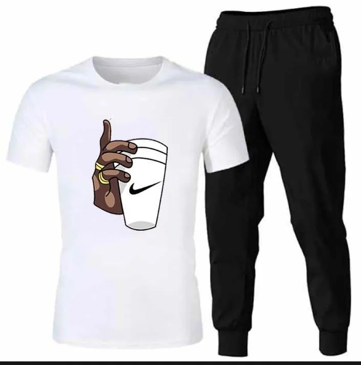 Premium Micro Men’s Tracksuit Cup Hand Print – Comfortable Sportswear | Gym & Workout Suit