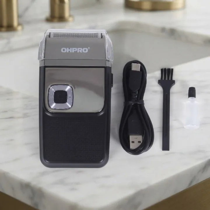OHPRO OP-T250 Rechargeable Shaver - Personal Care Product Designed For Grooming And Daily Hygiene Routine