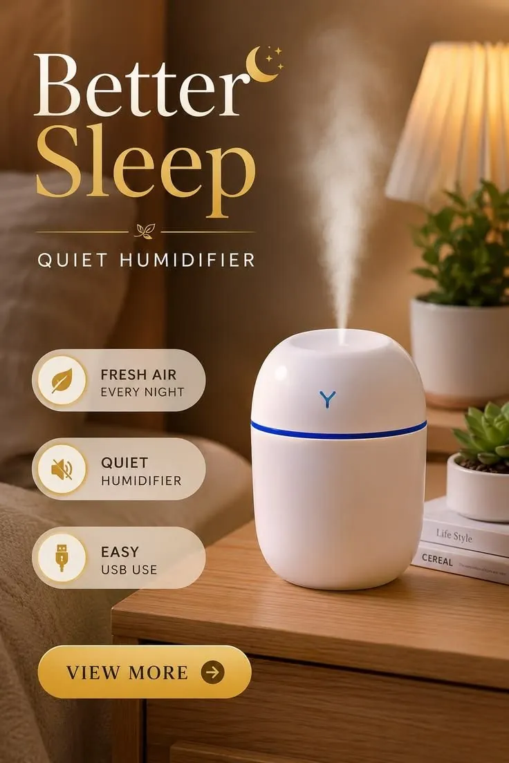Mini Silent Humidifier - USB Aroma Diffuser
