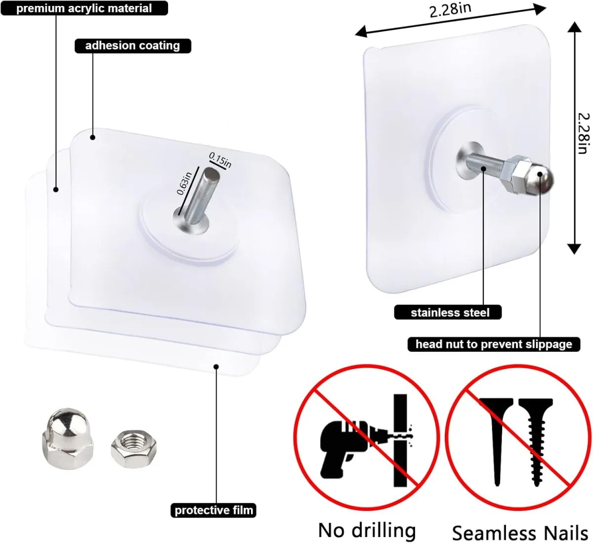 10-Pcs Self-Adhesive Wall 10-Pcs Self-Adhesive price in Pakistan