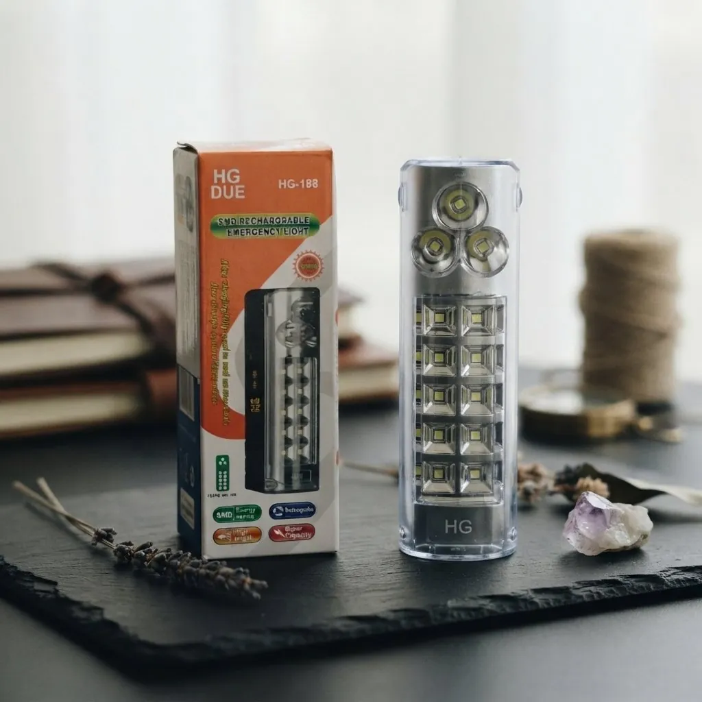 HG DUE HG-188 SMD Rechargeable Emergency Light