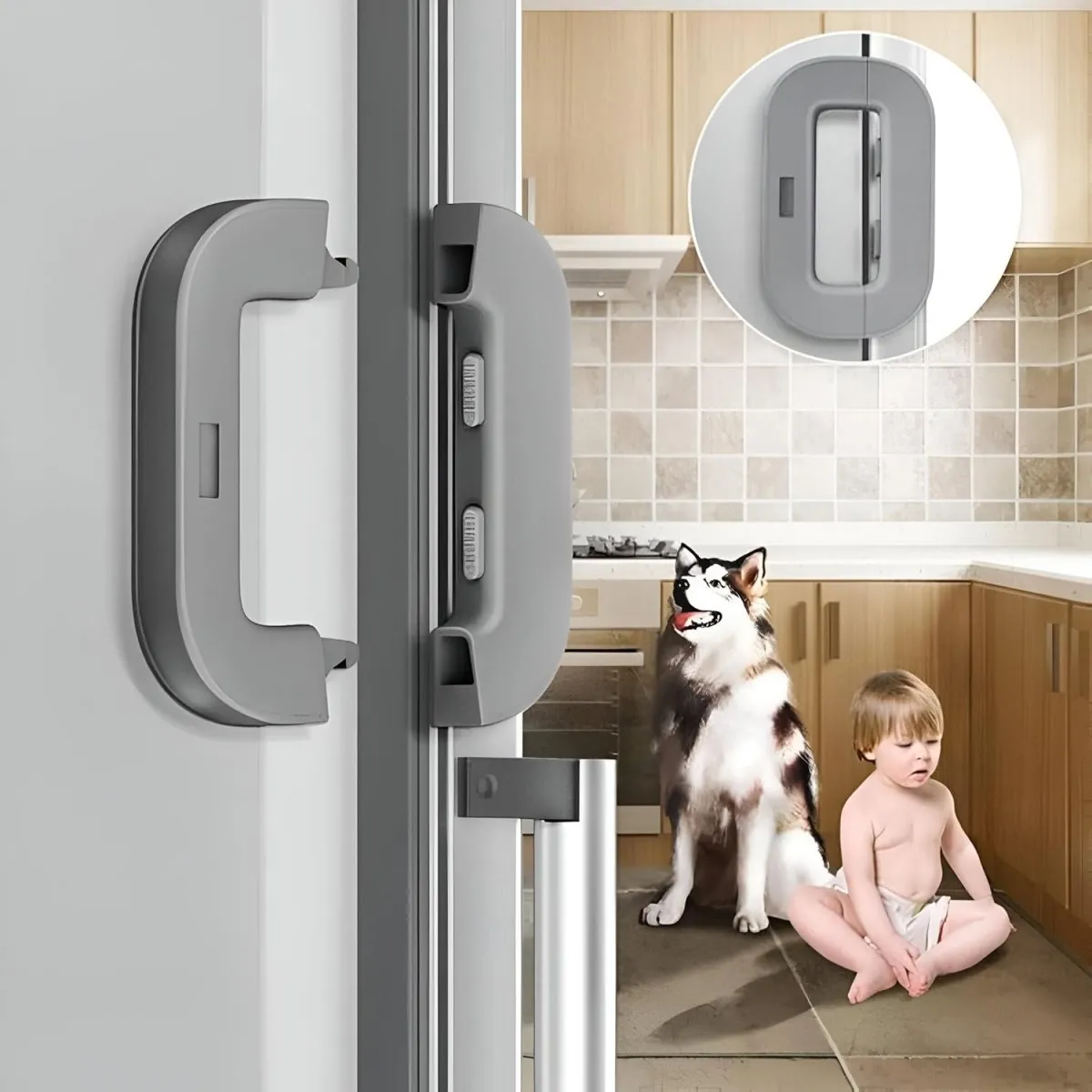 Child Safety Fridge Door Lock