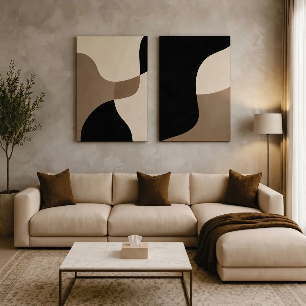 Set of 2 Premium Wall Art Photo Tiles –Home Decor Accessory Designed For Interior Styling And Daily Living Space Routine - Size: 8x11