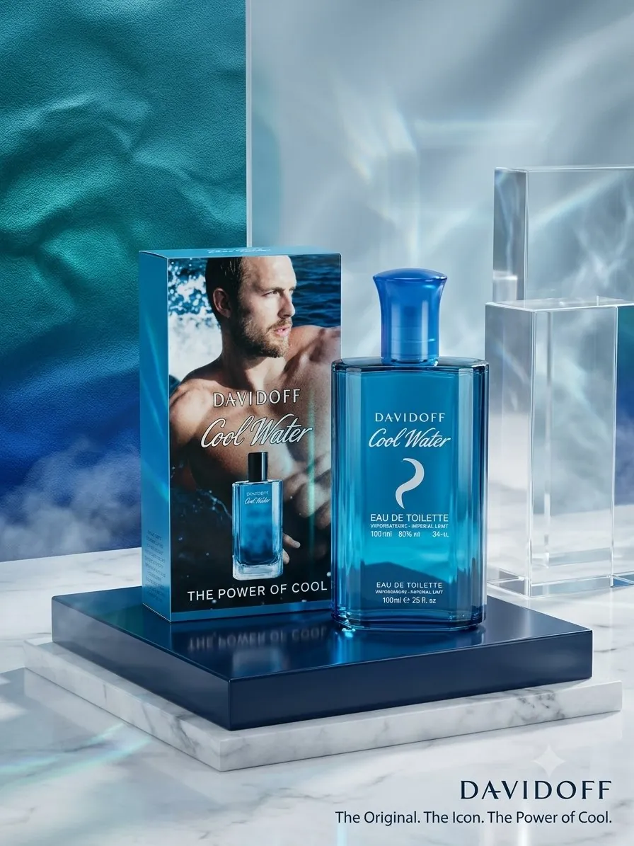 Davidoff Cool Water Eau de Toilette 100ml Perfume