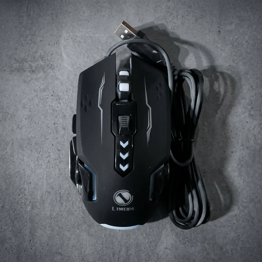 XING YING Gaming RGB Mouse | RGB LED Backlit Wired Gaming Mouse | Ergonomic Computer Mouse for PC and Laptop