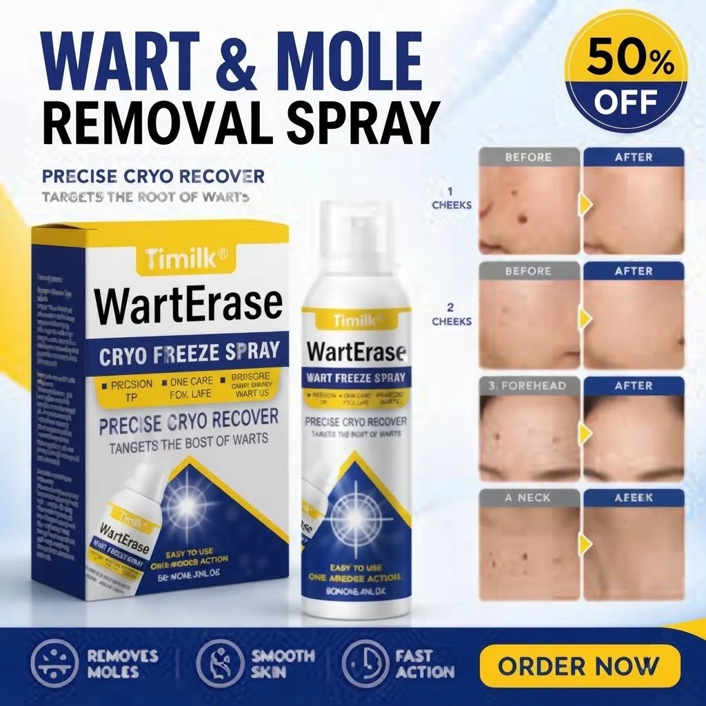 WartErase Cryo Freeze Spray – Rapid At-Home Wart Removal Treatment