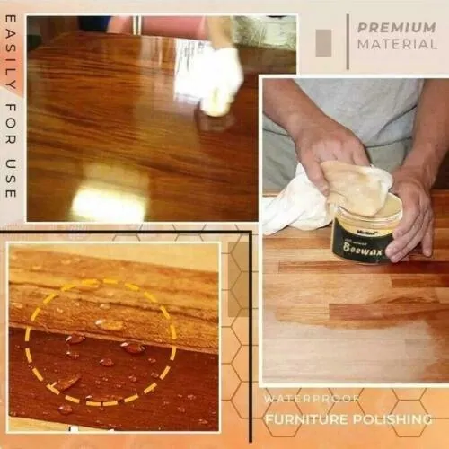 Wood Seasoning Beewax Complete Solution Furniture Care 1 Polishing Beeswax 85 gm