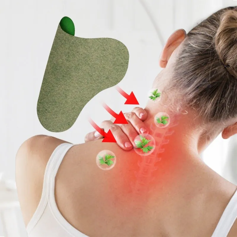 10pcs Cervical Plaster Sticker Wormwood Extract Cervical Joint Ache Fast Pain Relieving Paster Cervical Rheumatoid Arthritis Body Patches