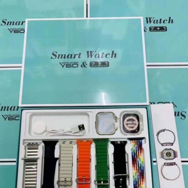 Y60 Ultra 7 In 1 Smart Watch (random Color)