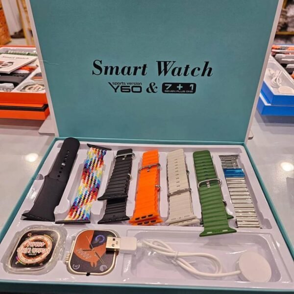 Y60 Ultra 7 In 1 Smart Watch (random Color)