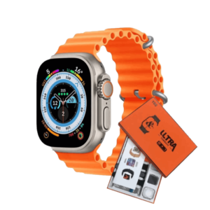 Y80 Ultra 8 In 1 Smart Watch ,8 Straps 49mm Big Display (random Colour)