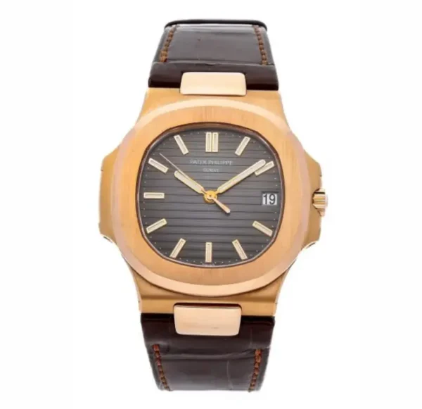 Patek Philippe Nautilus 8044 – Grey Gold Tone | 3atm Water Resistant Luxury Watch Without Box