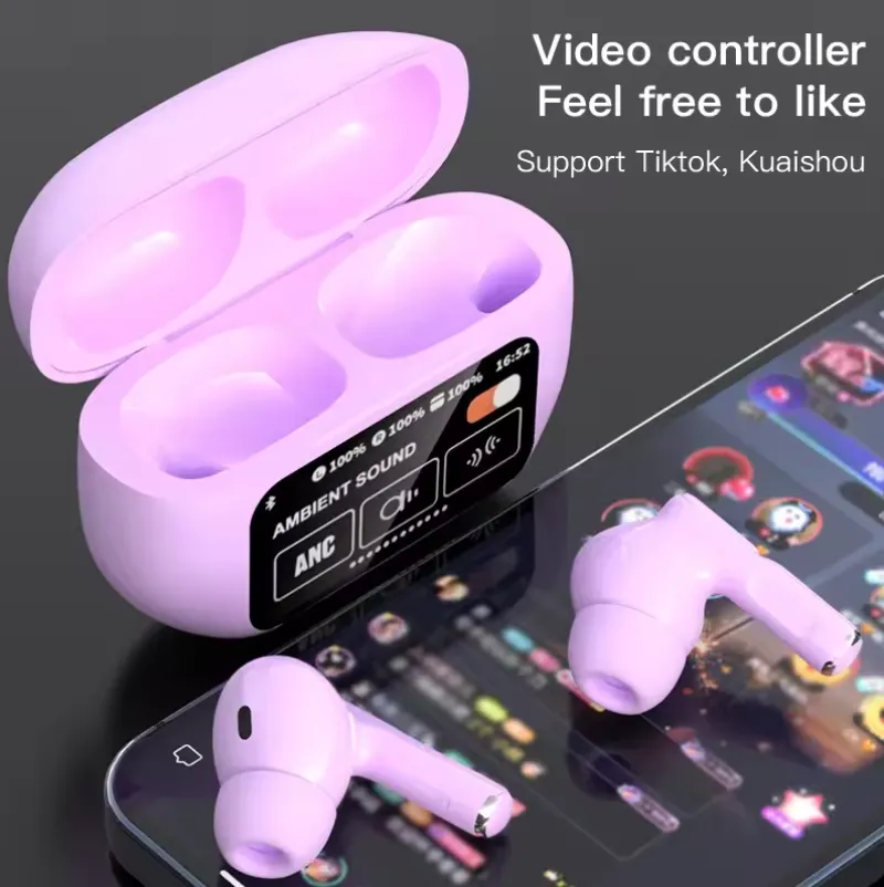 A9 Pro Earbuds -Touch Screen - Image 2